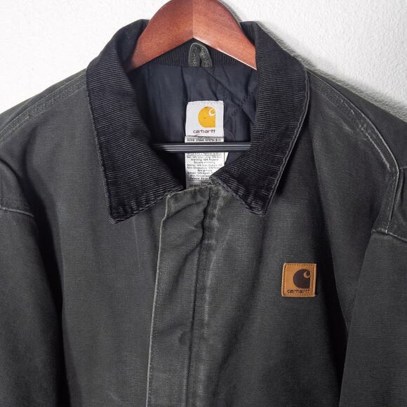Carhartt Men’s Detroit Vintage Work Jacket Artisanal Utilitywear USA Made XL - Picture 3 of 16